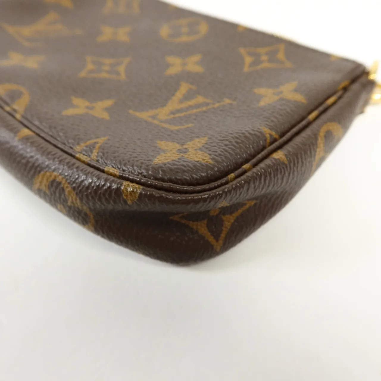 LOUIS VUITTON Pochette Accessoires M58009 化妝箱包 塗層帆布 棕色 / Brown 塗層帆布 中古品A - 縮圖 13