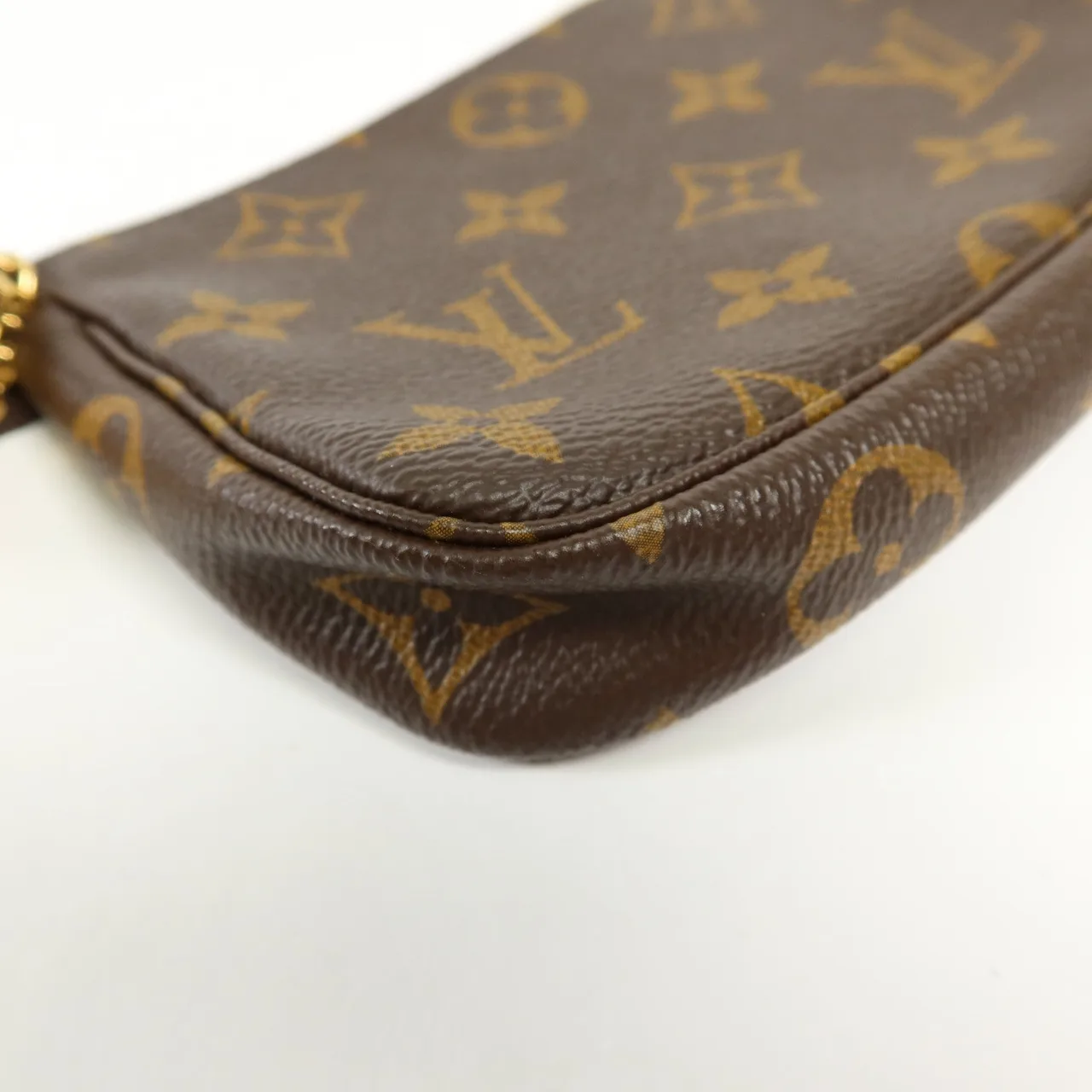 LOUIS VUITTON Pochette Accessoires M58009 化妝箱包 塗層帆布 棕色 / Brown 塗層帆布 中古品A - 縮圖 14
