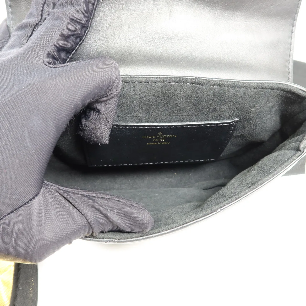 LOUIS VUITTON New Wave M56461 兩用包 牛皮 黑色 / Black 牛皮 中古品A - 縮圖 6