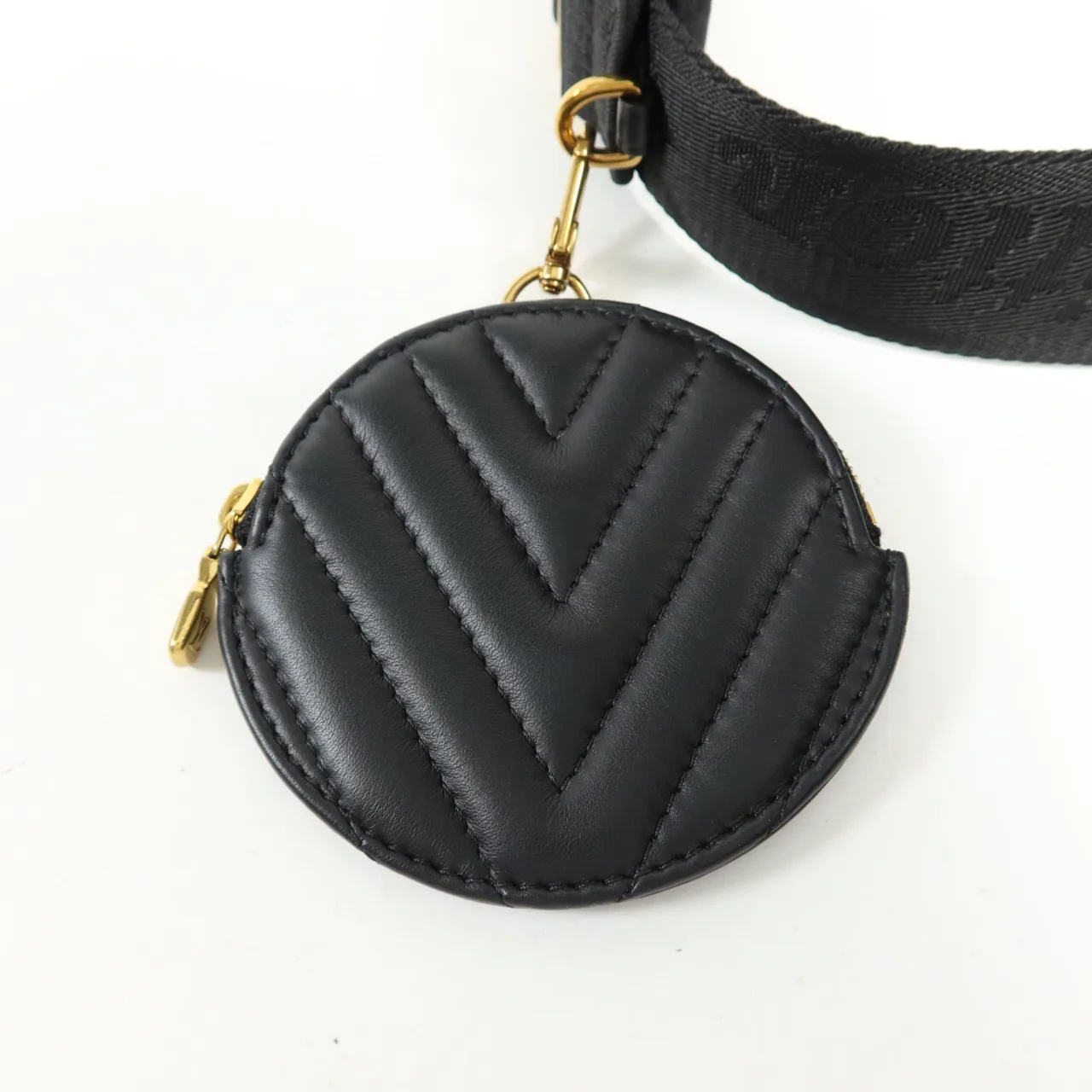 LOUIS VUITTON New Wave M56461 兩用包 牛皮 黑色 / Black 牛皮 中古品A - 縮圖 12