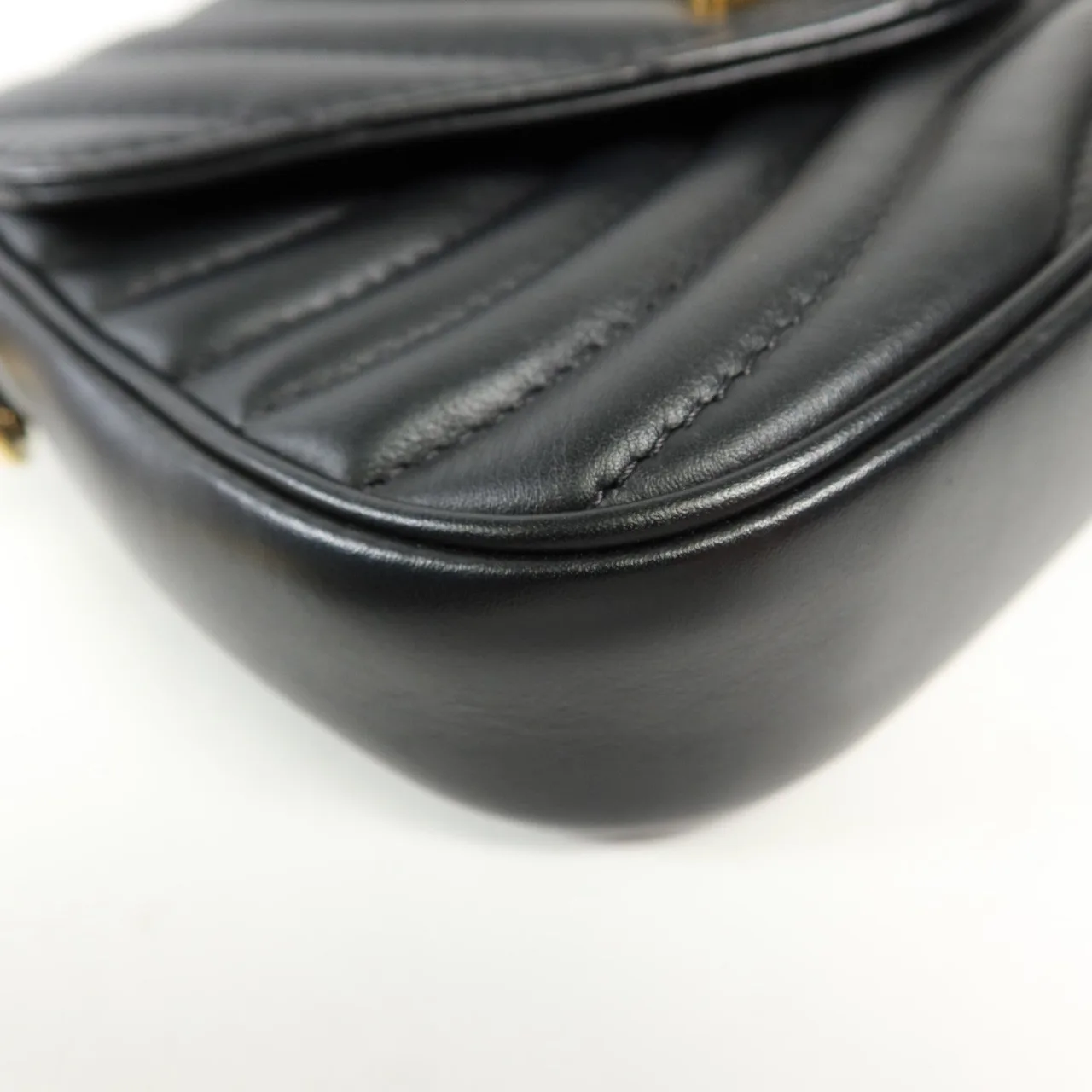 LOUIS VUITTON New Wave M56461 兩用包 牛皮 黑色 / Black 牛皮 中古品A - 縮圖 15