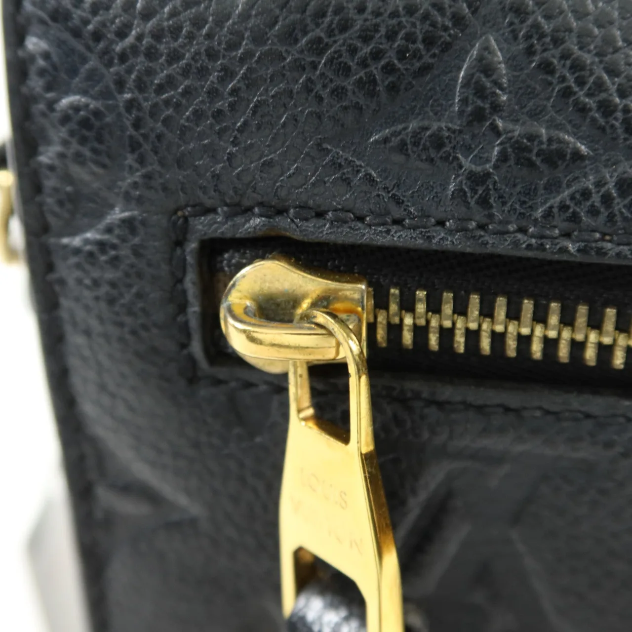 LOUIS VUITTON Pochette Metis M41487 兩用包 牛皮 黑色 牛皮 中古品A - 縮圖 9