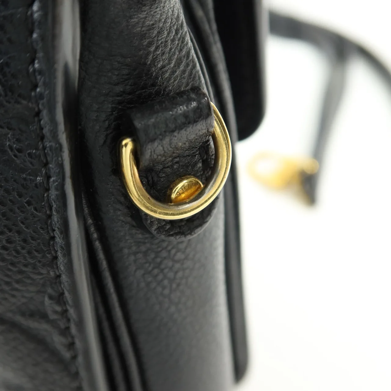 LOUIS VUITTON Pochette Metis M41487 兩用包 牛皮 黑色 牛皮 中古品A - 縮圖 10