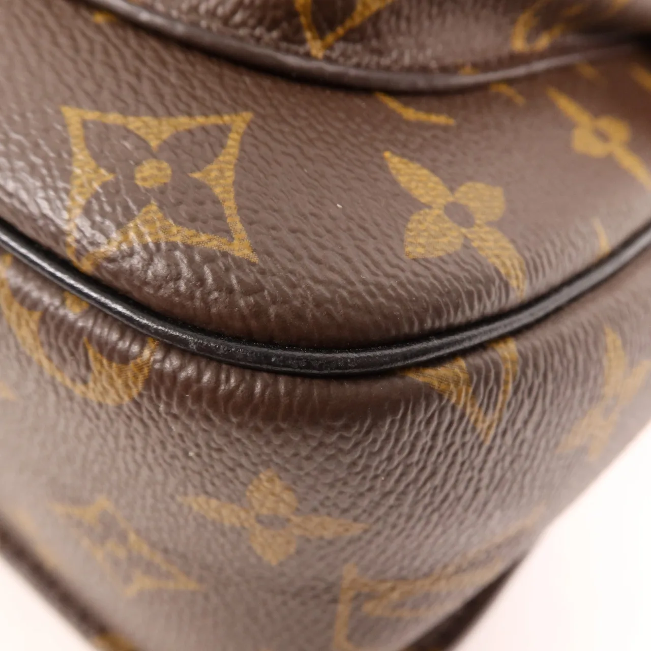 LOUIS VUITTON Passy M45592 肩背包 塗層帆布 棕色 / Marron 塗層帆布 中古品A - 縮圖 9
