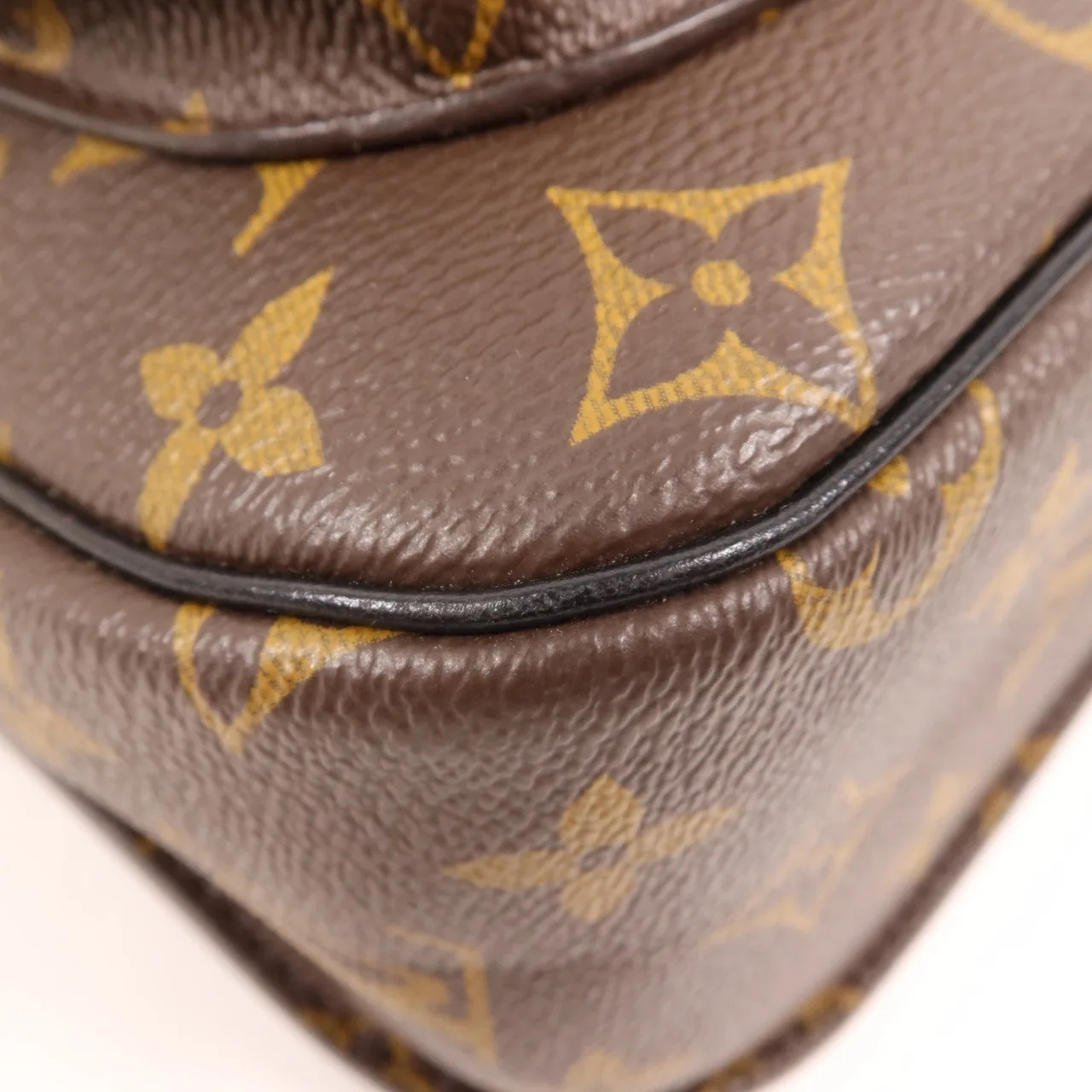 LOUIS VUITTON Passy M45592 肩背包 塗層帆布 棕色 / Marron 塗層帆布 中古品A - 縮圖 10