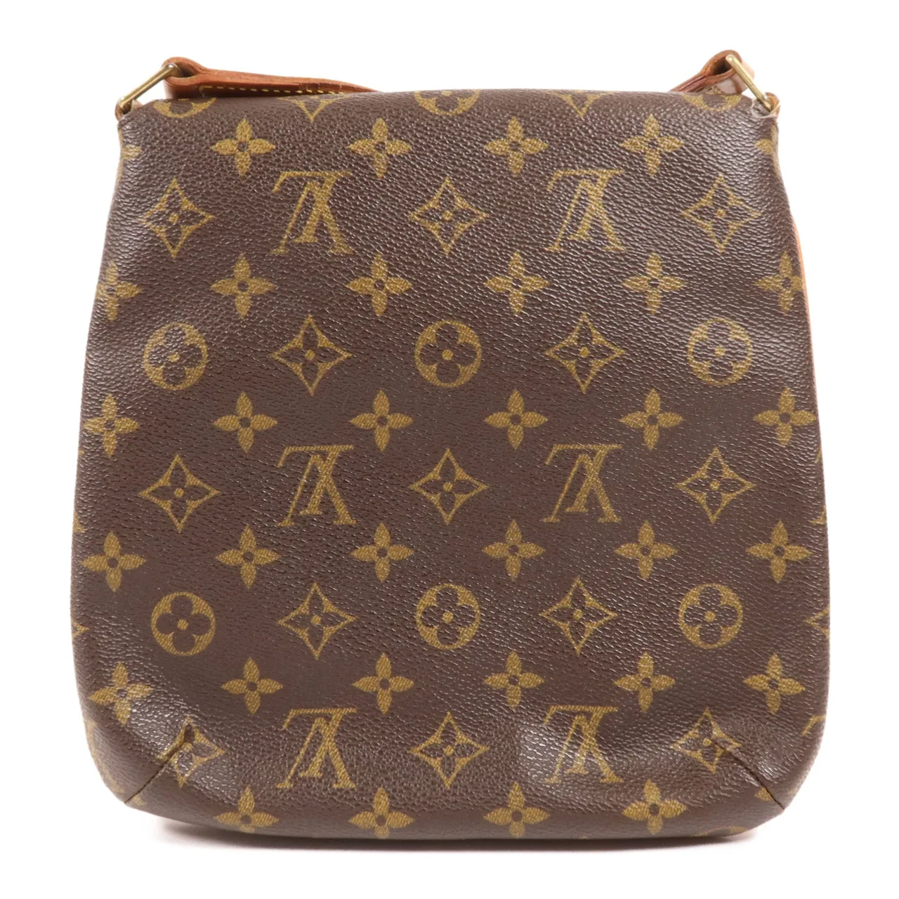 LOUIS VUITTON Musette Salsa M51387 肩背包 塗層帆布 棕色 / Marron 塗層帆布 中古品C - 縮圖 2
