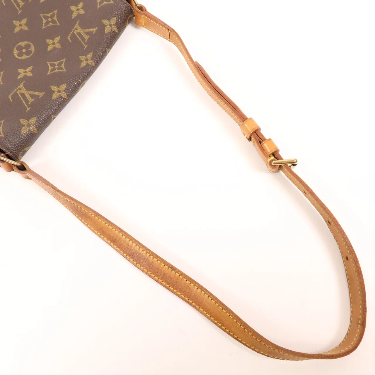 LOUIS VUITTON Musette Salsa M51387 肩背包 塗層帆布 棕色 / Marron 塗層帆布 中古品C - 縮圖 8