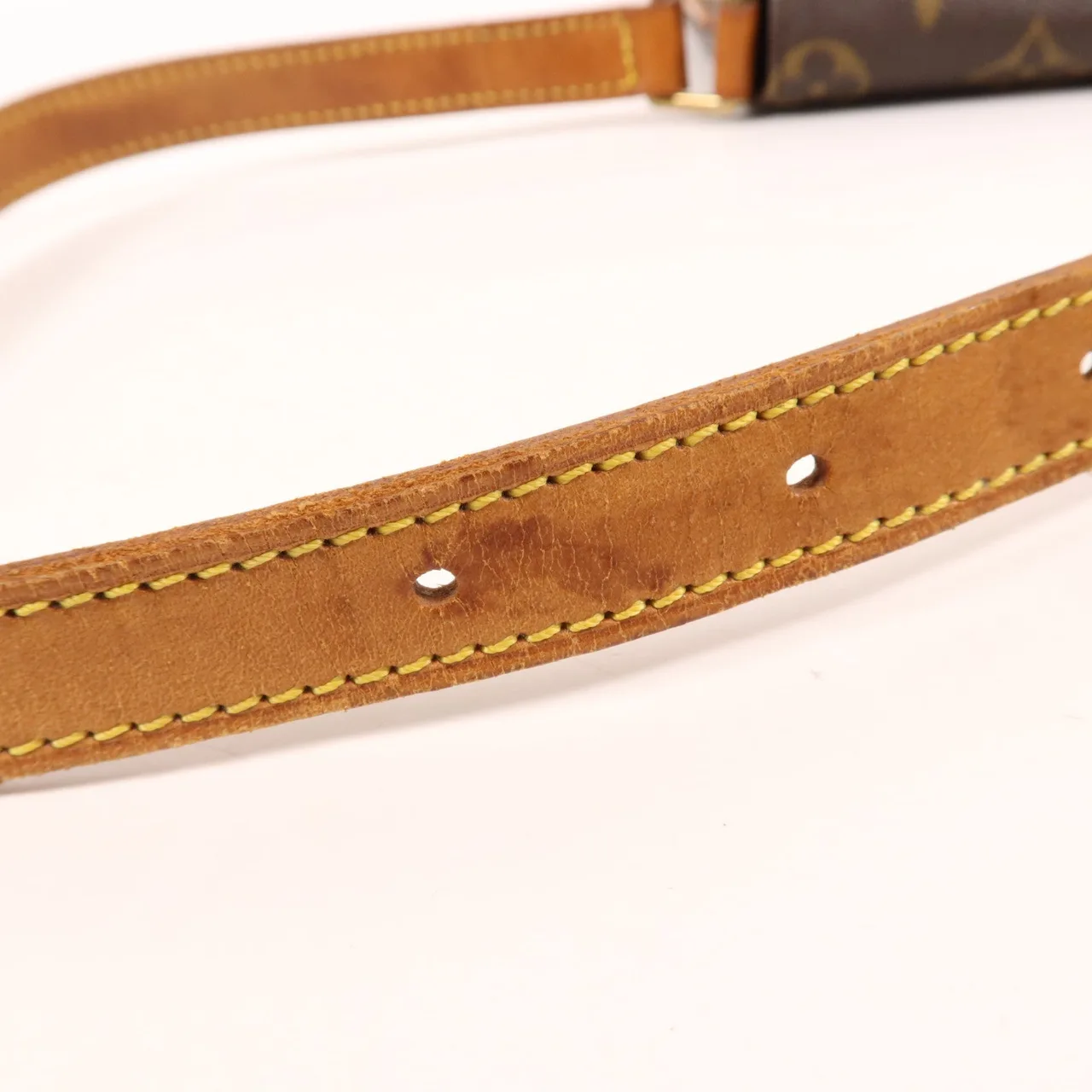 LOUIS VUITTON Musette Salsa M51387 肩背包 塗層帆布 棕色 / Marron 塗層帆布 中古品C - 縮圖 15