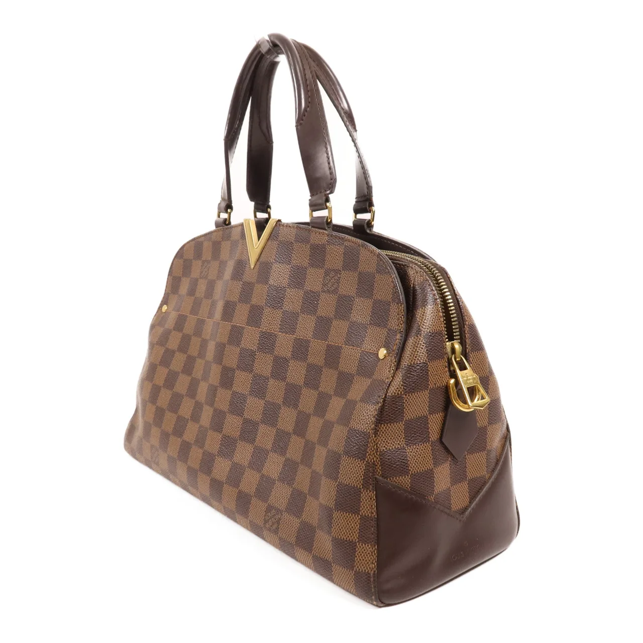 LOUIS VUITTON N41505 手提包 塗層帆布 棕色 / Ebene 塗層帆布 中古品B - 縮圖 3