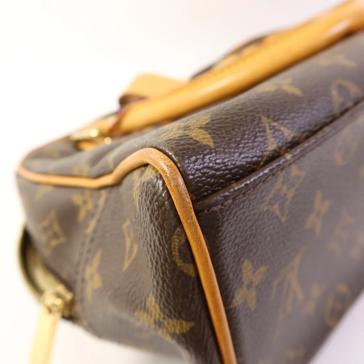 LOUIS VUITTON Manhattan M40025 手提包 塗層帆布 棕色 / Brown 塗層帆布 中古品B - 縮圖 16