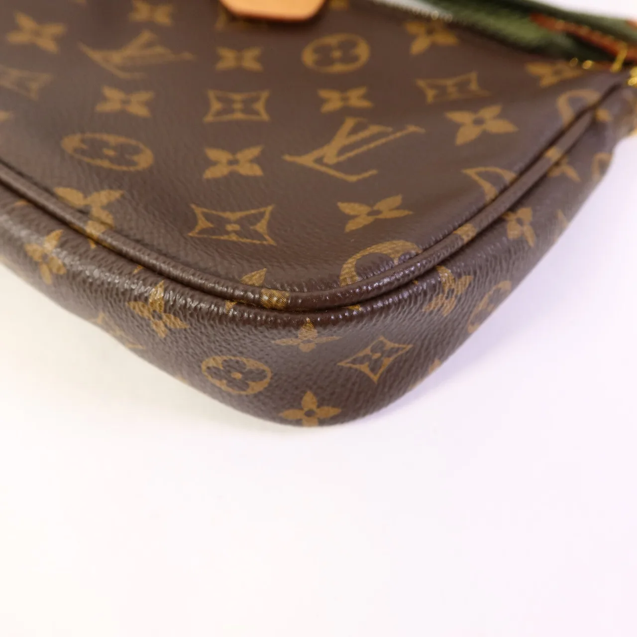 LOUIS VUITTON Multi Pochette M44813 兩用包 塗層帆布 棕色 / Brown 塗層帆布 中古品B - 縮圖 19