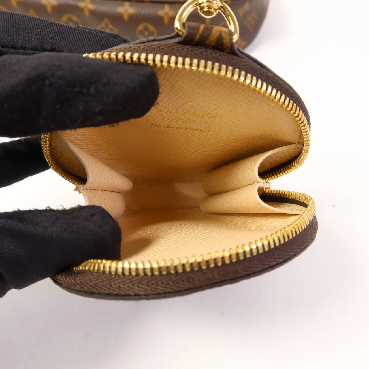 LOUIS VUITTON Multi Pochette M44840 兩用包 塗層帆布 棕色 / Brown 塗層帆布 中古品B - 縮圖 12