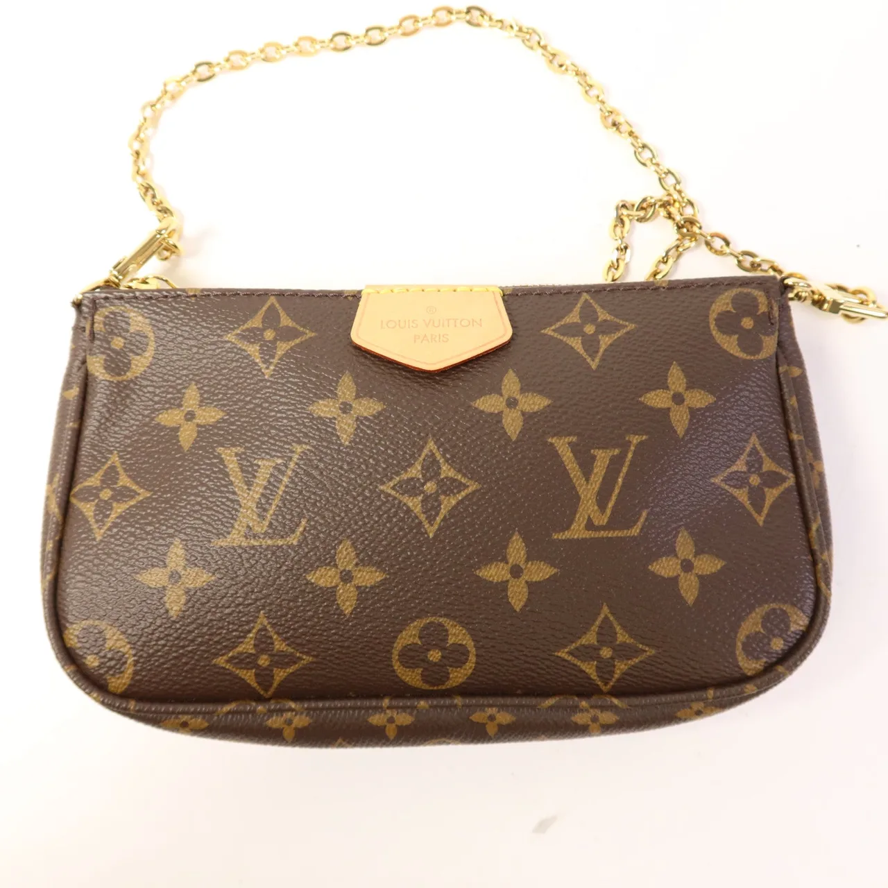 LOUIS VUITTON Multi Pochette M44840 兩用包 塗層帆布 棕色 / Brown 塗層帆布 中古品B - 縮圖 13