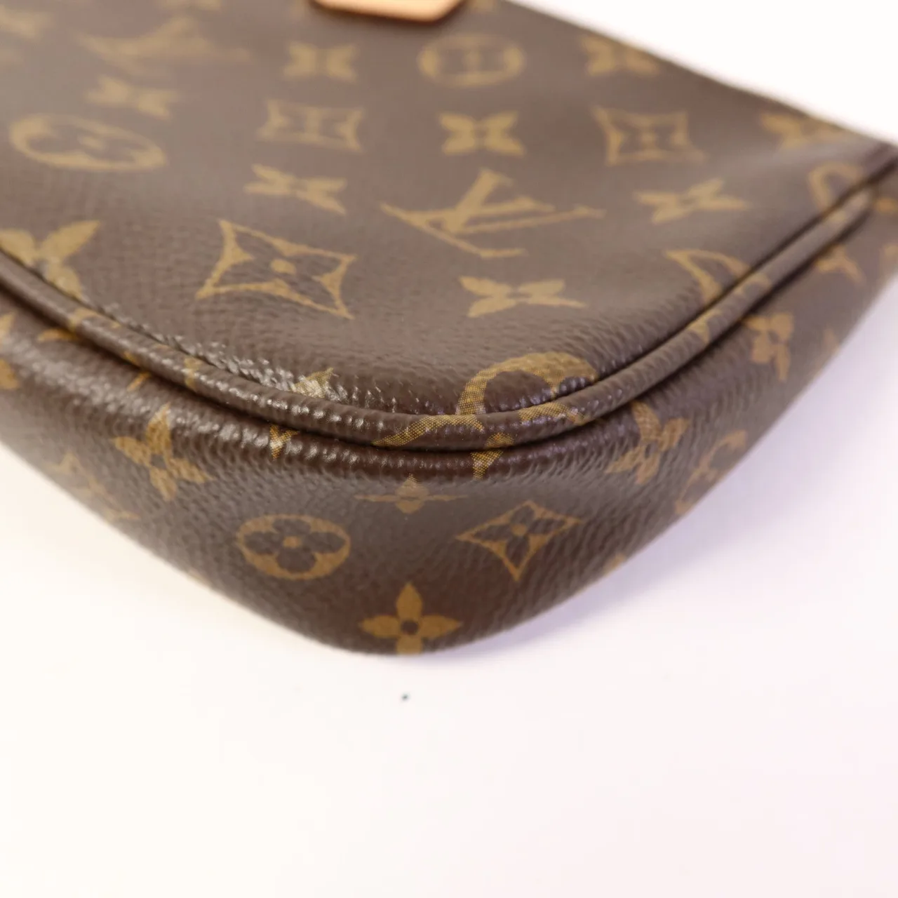 LOUIS VUITTON Multi Pochette M44840 兩用包 塗層帆布 棕色 / Brown 塗層帆布 中古品B - 縮圖 17