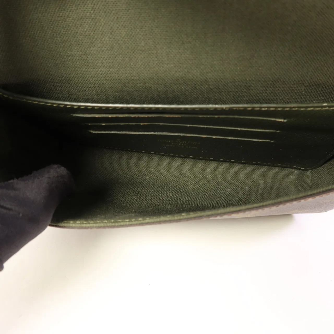 LOUIS VUITTON Felicie M80091 肩背包 塗層帆布 棕色 / 綠色 / Brown 塗層帆布 中古品A - 縮圖 7