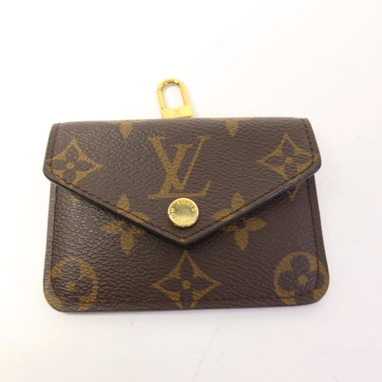 LOUIS VUITTON Felicie M80091 肩背包 塗層帆布 棕色 / 綠色 / Brown 塗層帆布 中古品A - 縮圖 12