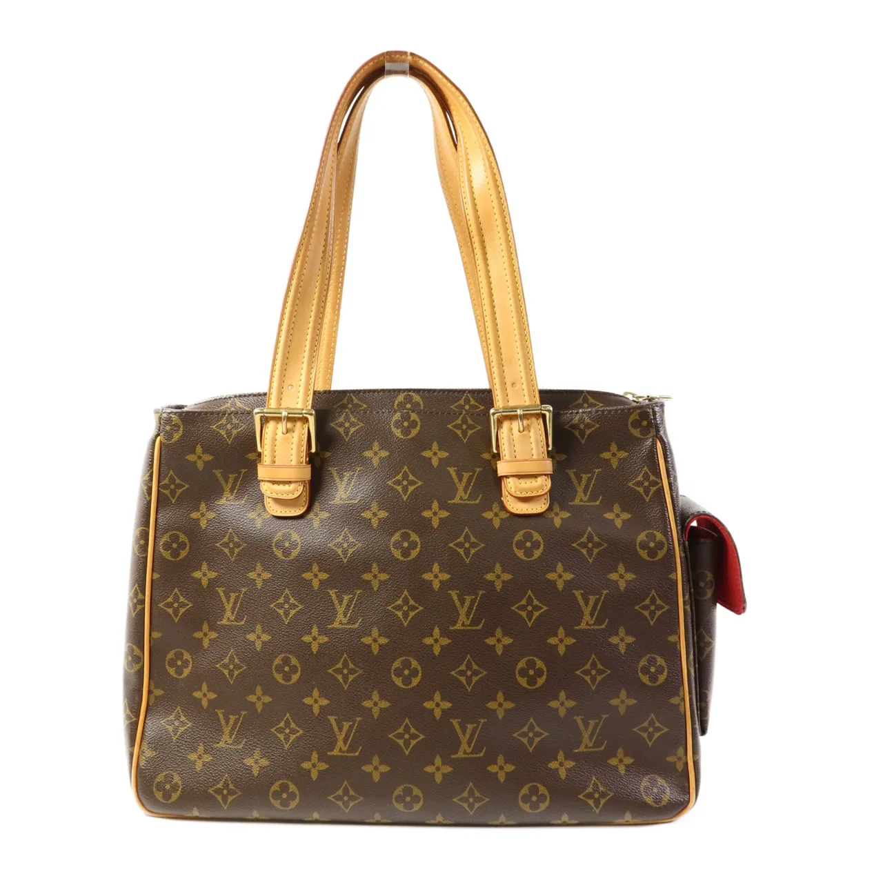 LOUIS VUITTON Multipli Cite M51162 肩背包 塗層帆布 棕色 / Brown 塗層帆布 中古品B - 縮圖 2
