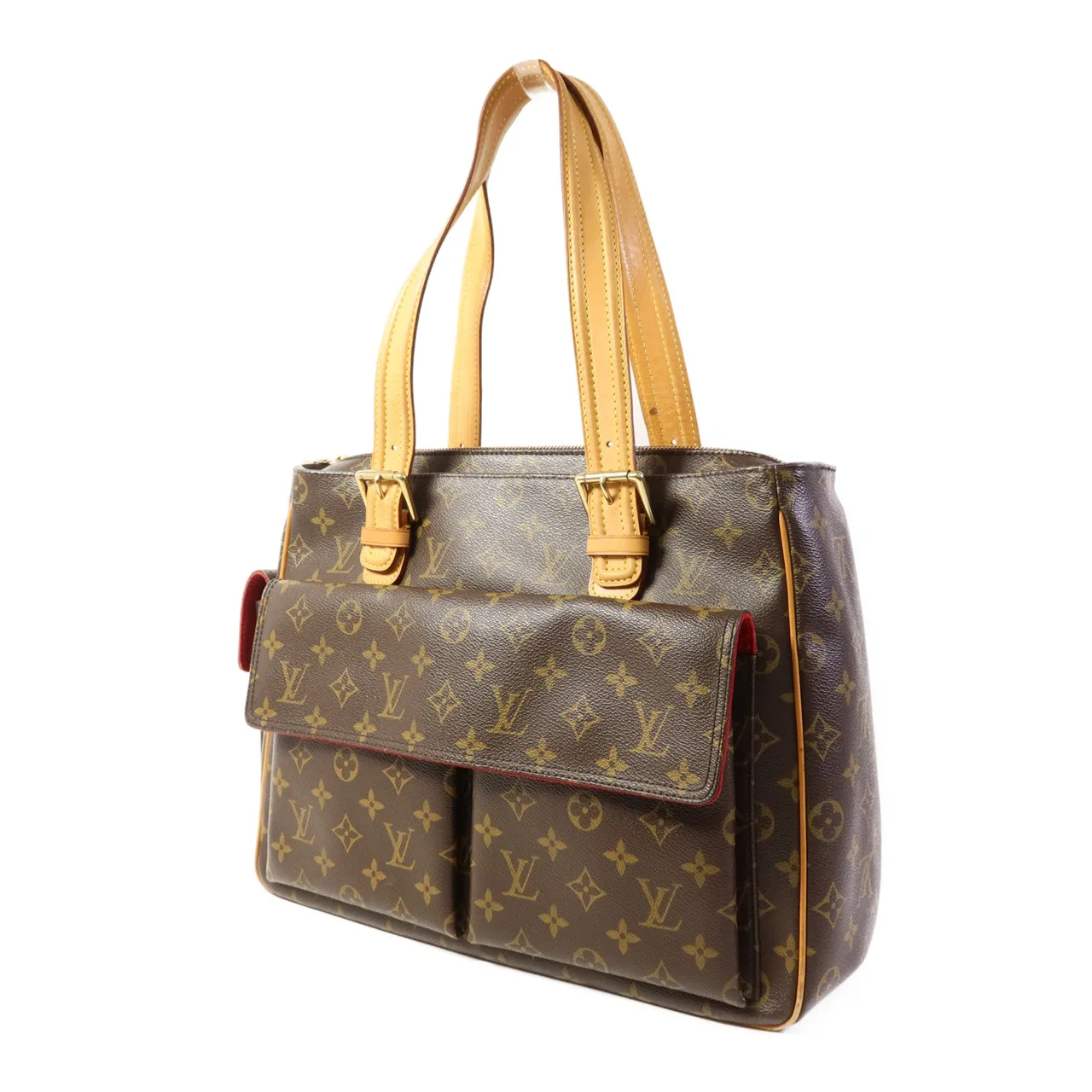 LOUIS VUITTON Multipli Cite M51162 肩背包 塗層帆布 棕色 / Brown 塗層帆布 中古品B - 縮圖 3