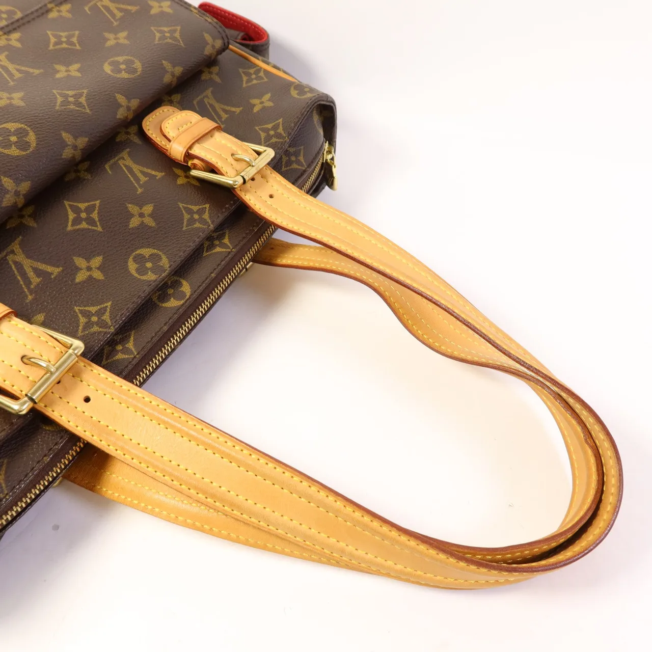 LOUIS VUITTON Multipli Cite M51162 肩背包 塗層帆布 棕色 / Brown 塗層帆布 中古品B - 縮圖 5