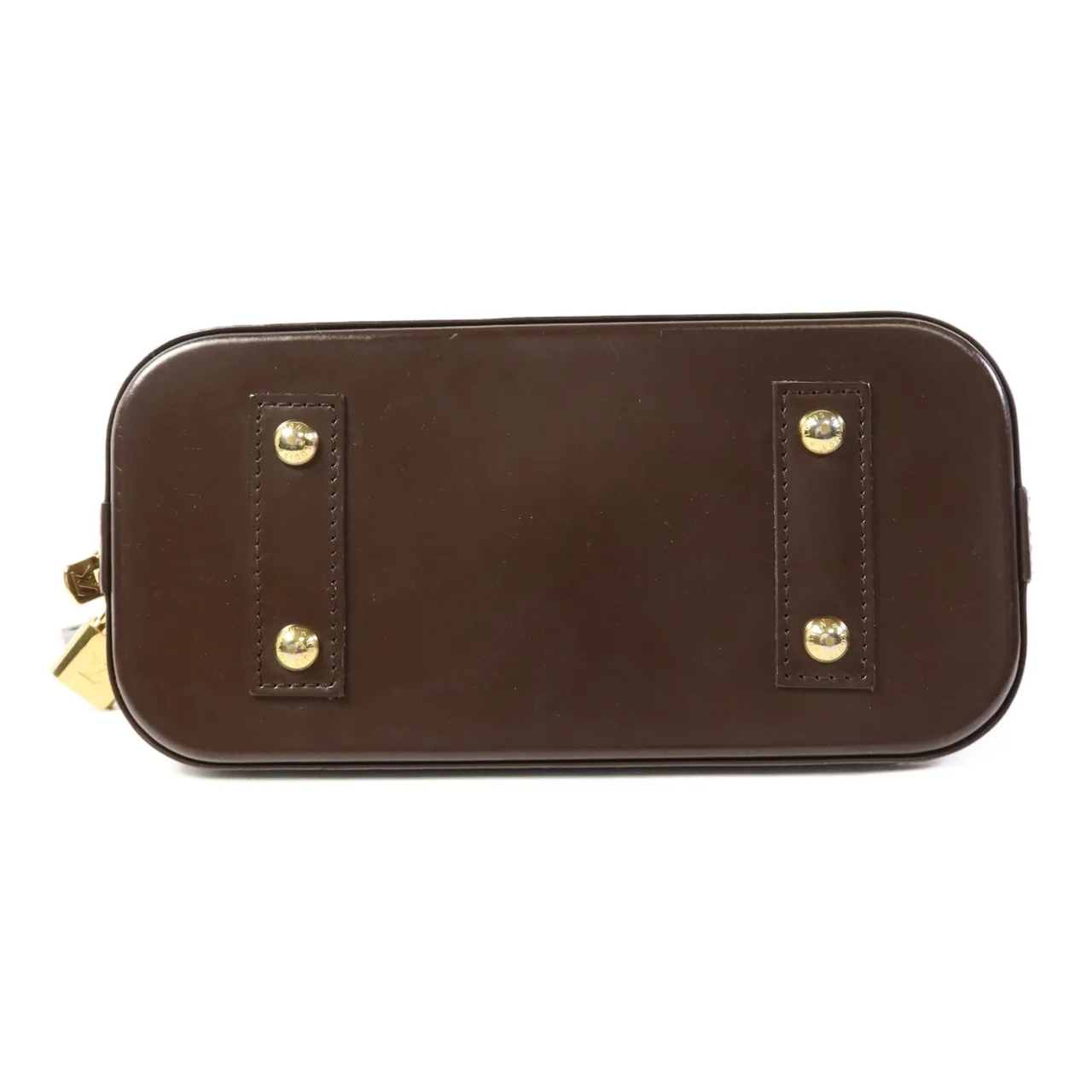 LOUIS VUITTON Alma N41221 兩用包 塗層帆布 棕色 / Brown 塗層帆布 中古品A - 縮圖 4