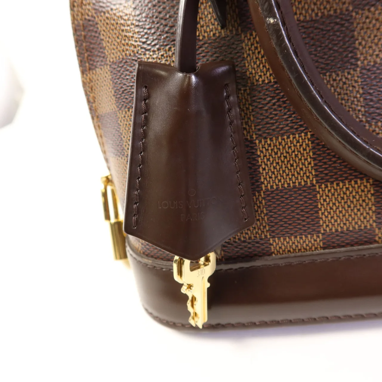 LOUIS VUITTON Alma N41221 兩用包 塗層帆布 棕色 / Brown 塗層帆布 中古品A - 縮圖 11