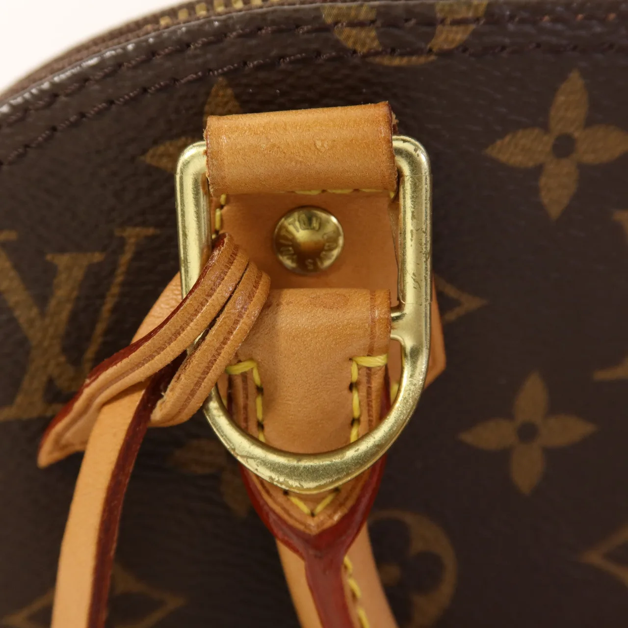 LOUIS VUITTON Alma M53152 兩用包 塗層帆布 棕色 / Brrown 塗層帆布 中古品B - 縮圖 13