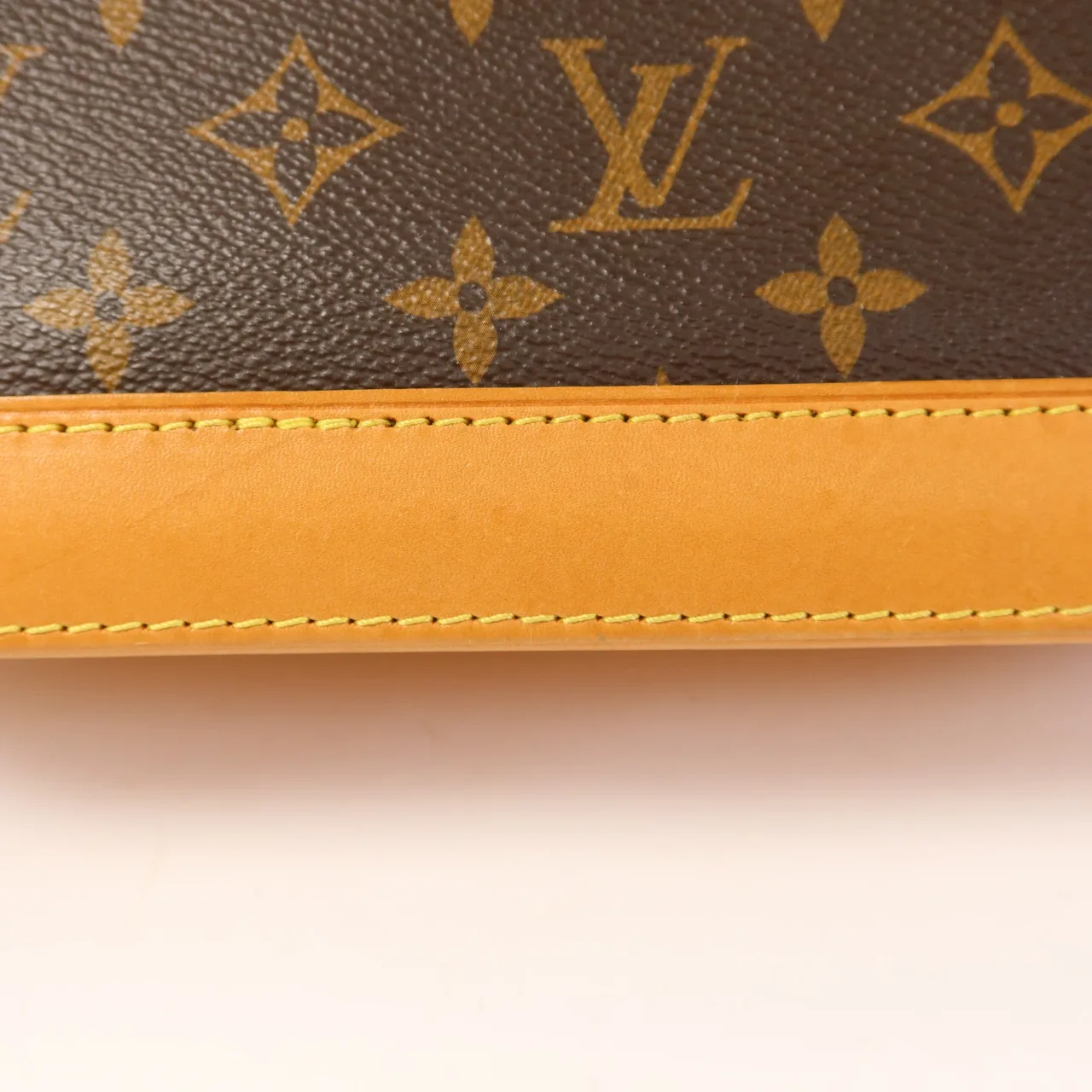 LOUIS VUITTON Alma M53152 兩用包 塗層帆布 棕色 / Brrown 塗層帆布 中古品B - 縮圖 16