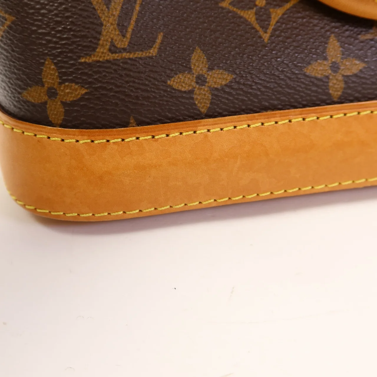 LOUIS VUITTON Alma M53152 兩用包 塗層帆布 棕色 / Brrown 塗層帆布 中古品B - 縮圖 18
