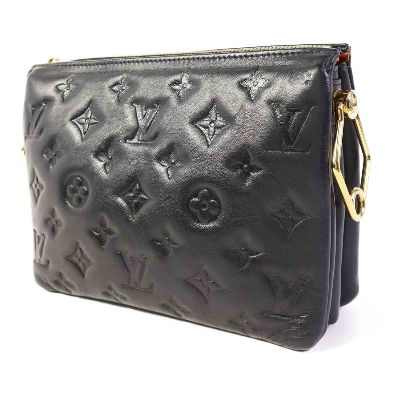 LOUIS VUITTON Coussin M21259 兩用包 羊皮 黑色 / Black 羊皮 中古品A - 縮圖 3