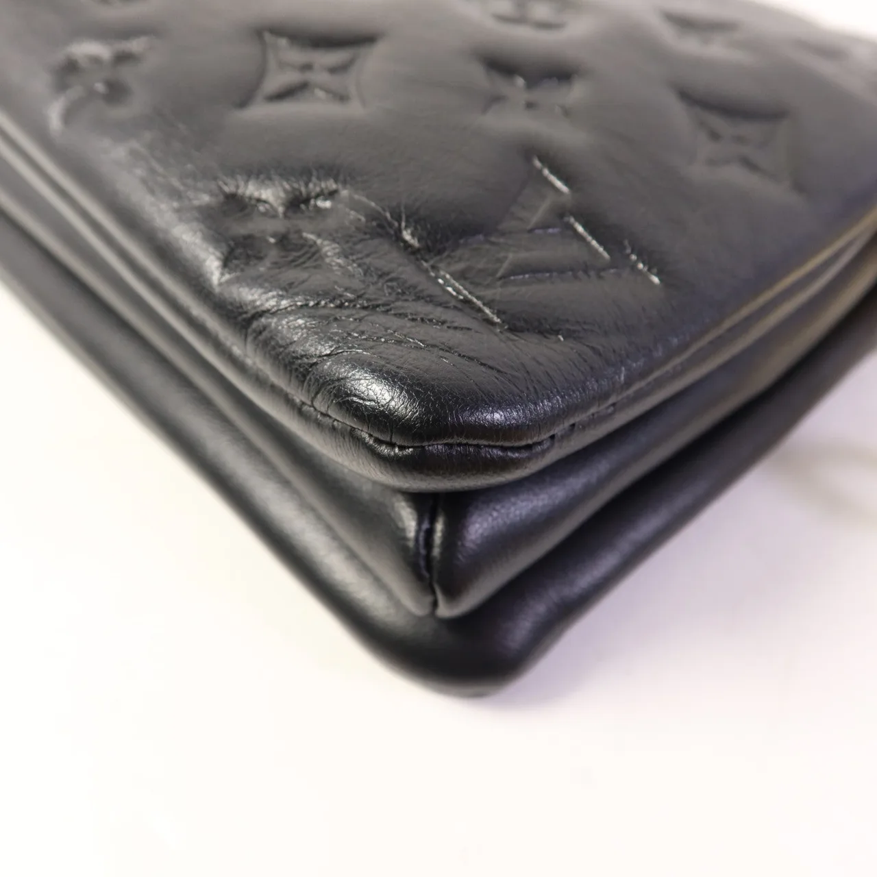 LOUIS VUITTON Coussin M21259 兩用包 羊皮 黑色 / Black 羊皮 中古品A - 縮圖 12