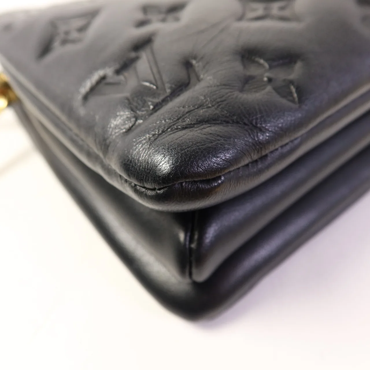 LOUIS VUITTON Coussin M21259 兩用包 羊皮 黑色 / Black 羊皮 中古品A - 縮圖 13