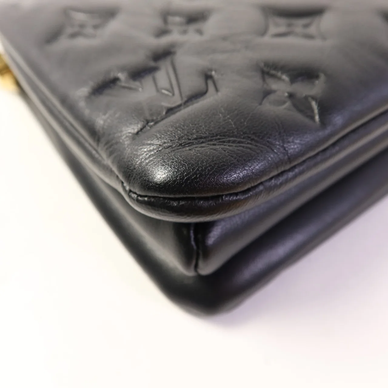 LOUIS VUITTON Coussin M21259 兩用包 羊皮 黑色 / Black 羊皮 中古品A - 縮圖 15