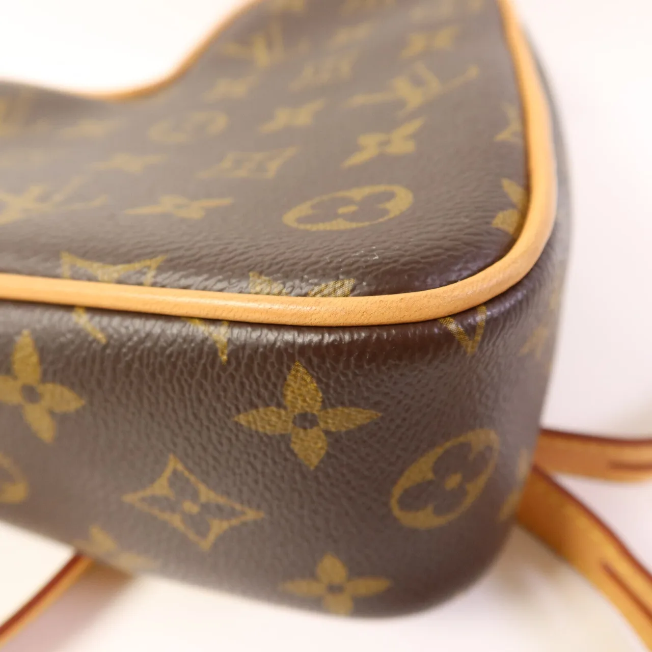 LOUIS VUITTON Game On Coeur M57456 肩背包 塗層帆布 棕色 / Brown 塗層帆布 中古品A - 縮圖 14