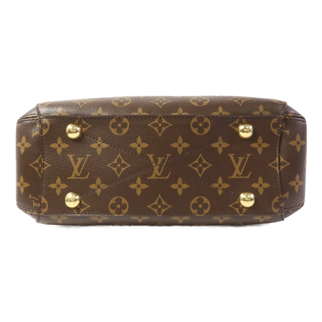 LOUIS VUITTON Montaigne M41055 兩用包 塗層帆布 棕色 / Brown 塗層帆布 中古品B - 縮圖 4