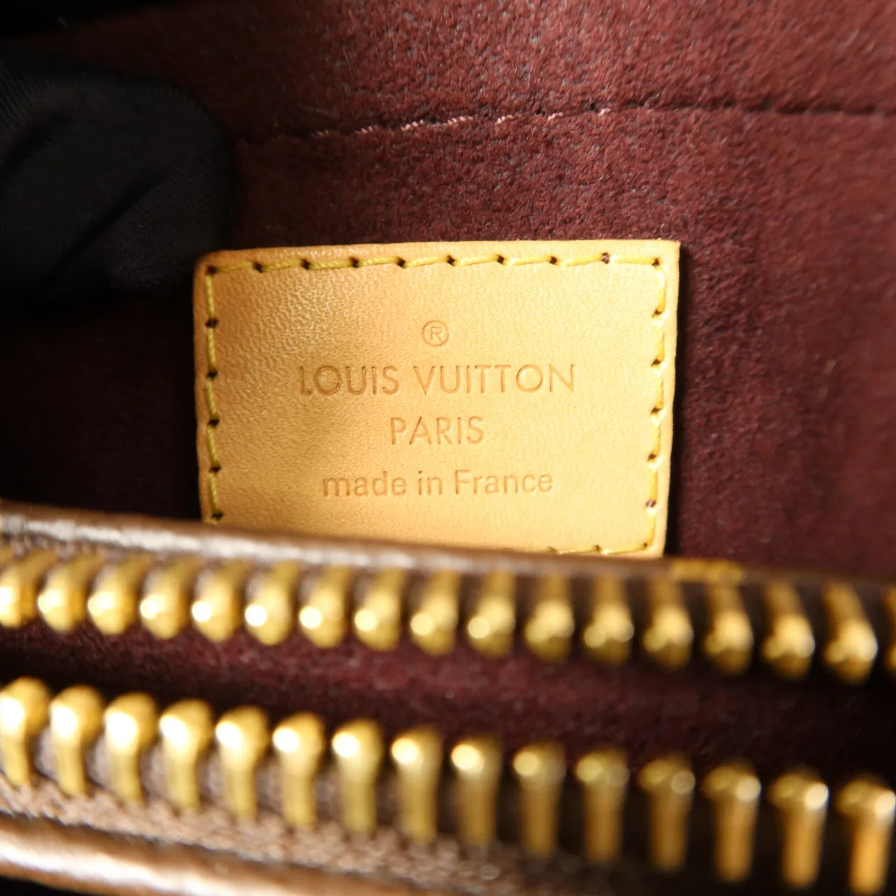 LOUIS VUITTON Montaigne M41055 兩用包 塗層帆布 棕色 / Brown 塗層帆布 中古品B - 縮圖 7