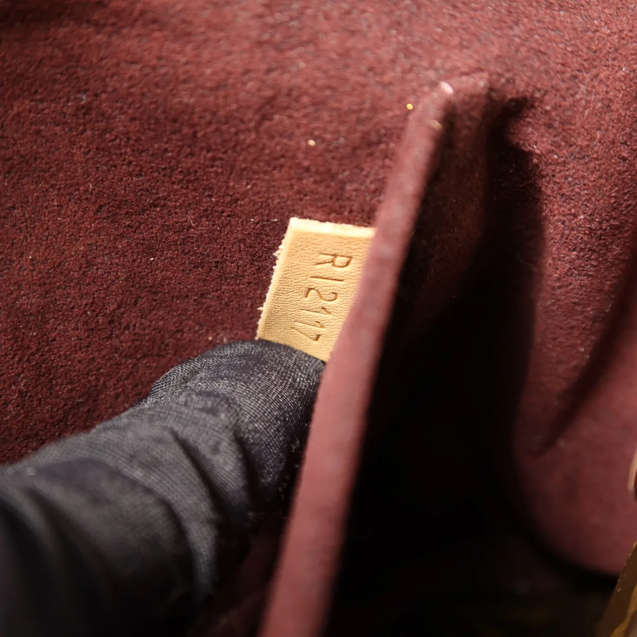 LOUIS VUITTON Montaigne M41055 兩用包 塗層帆布 棕色 / Brown 塗層帆布 中古品B - 縮圖 8