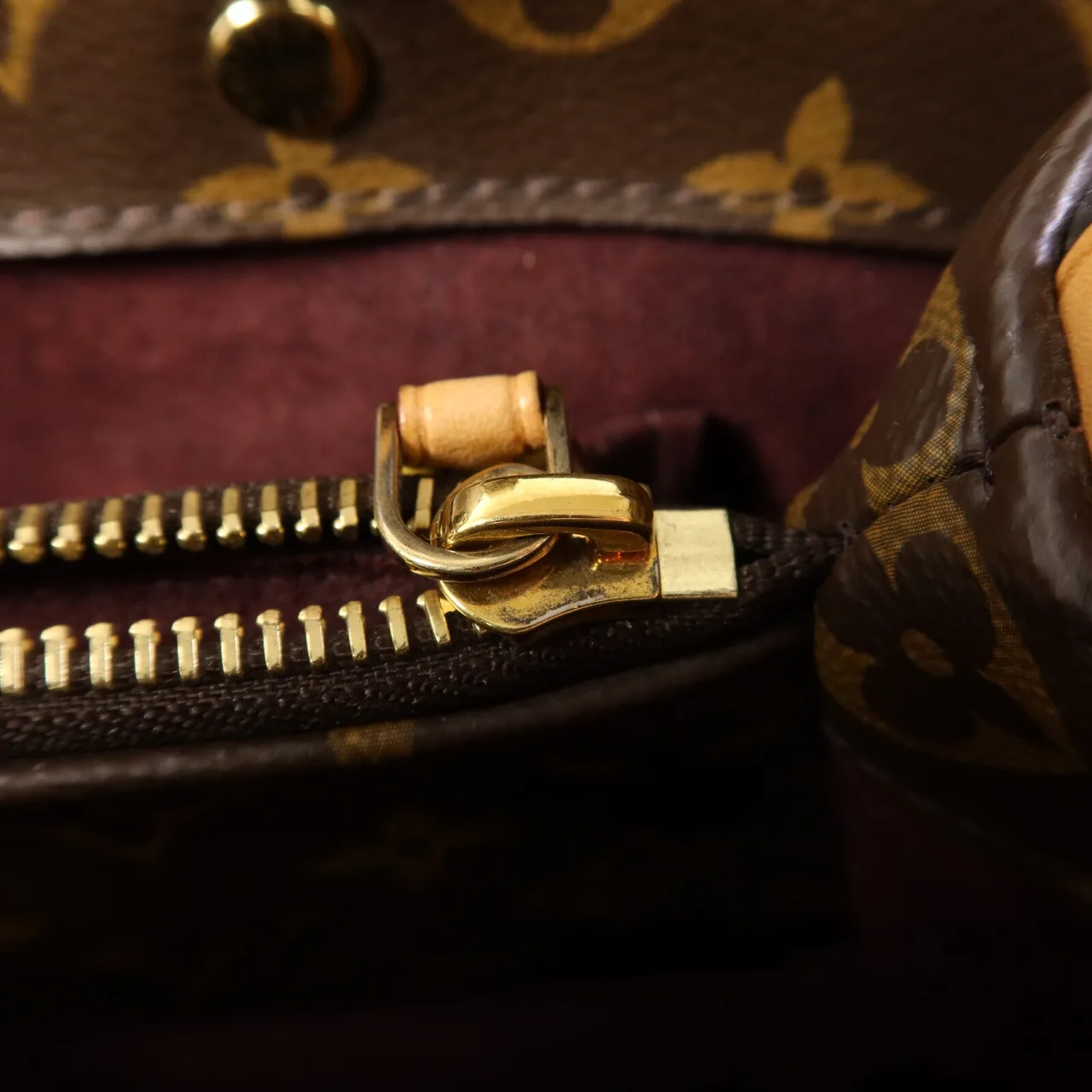 LOUIS VUITTON Montaigne M41055 兩用包 塗層帆布 棕色 / Brown 塗層帆布 中古品B - 縮圖 10