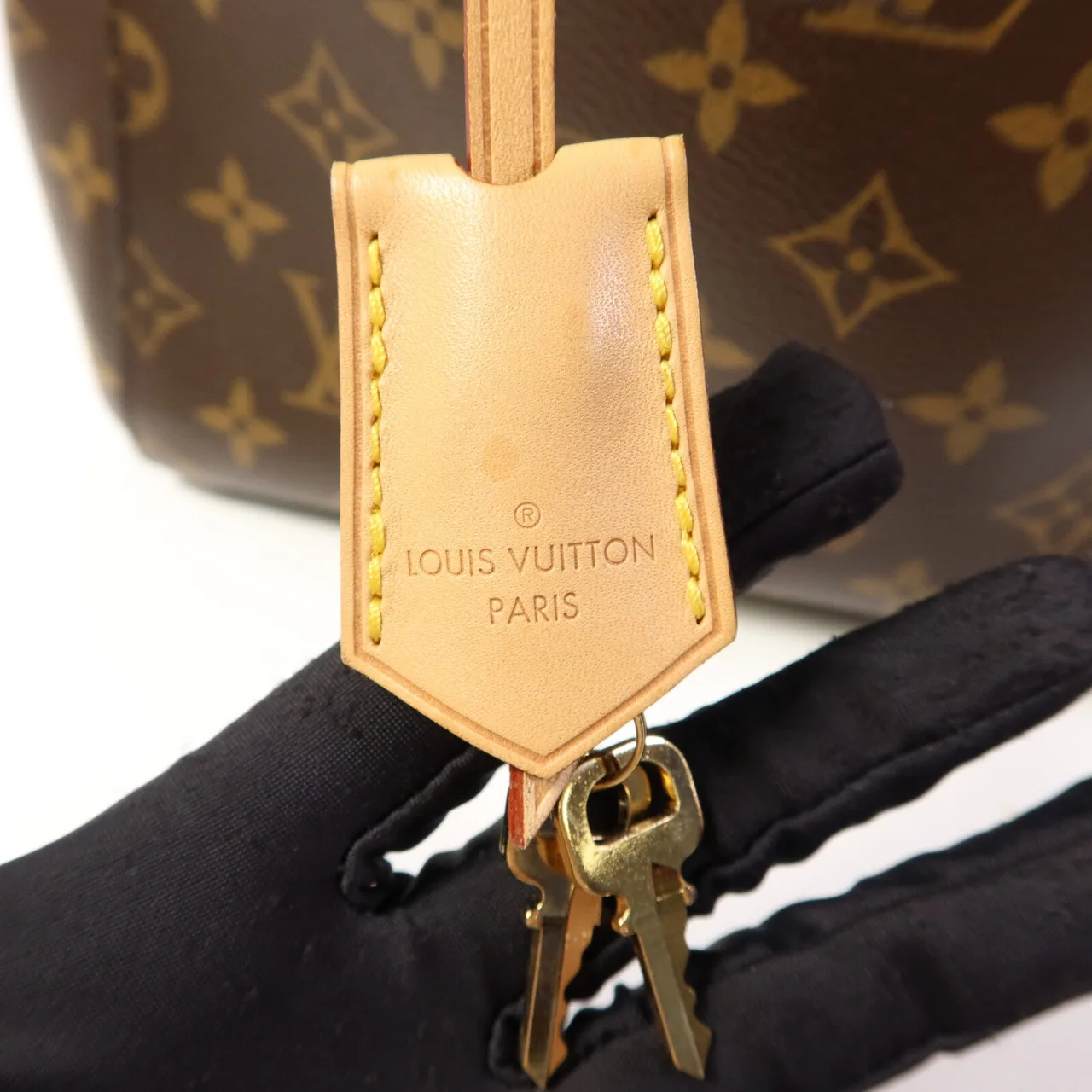 LOUIS VUITTON Montaigne M41055 兩用包 塗層帆布 棕色 / Brown 塗層帆布 中古品B - 縮圖 11