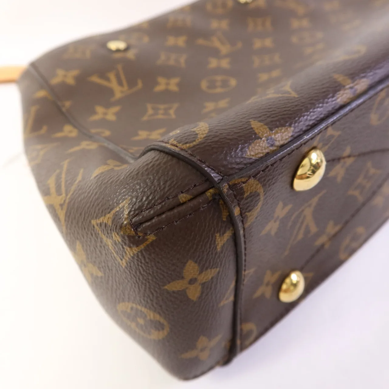 LOUIS VUITTON Montaigne M41055 兩用包 塗層帆布 棕色 / Brown 塗層帆布 中古品B - 縮圖 16