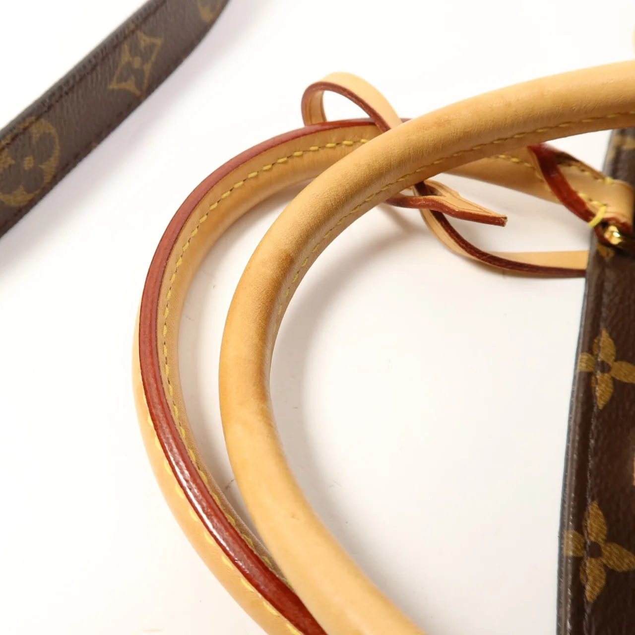 LOUIS VUITTON Montaigne M41055 兩用包 塗層帆布 棕色 / Brown 塗層帆布 中古品B - 縮圖 19