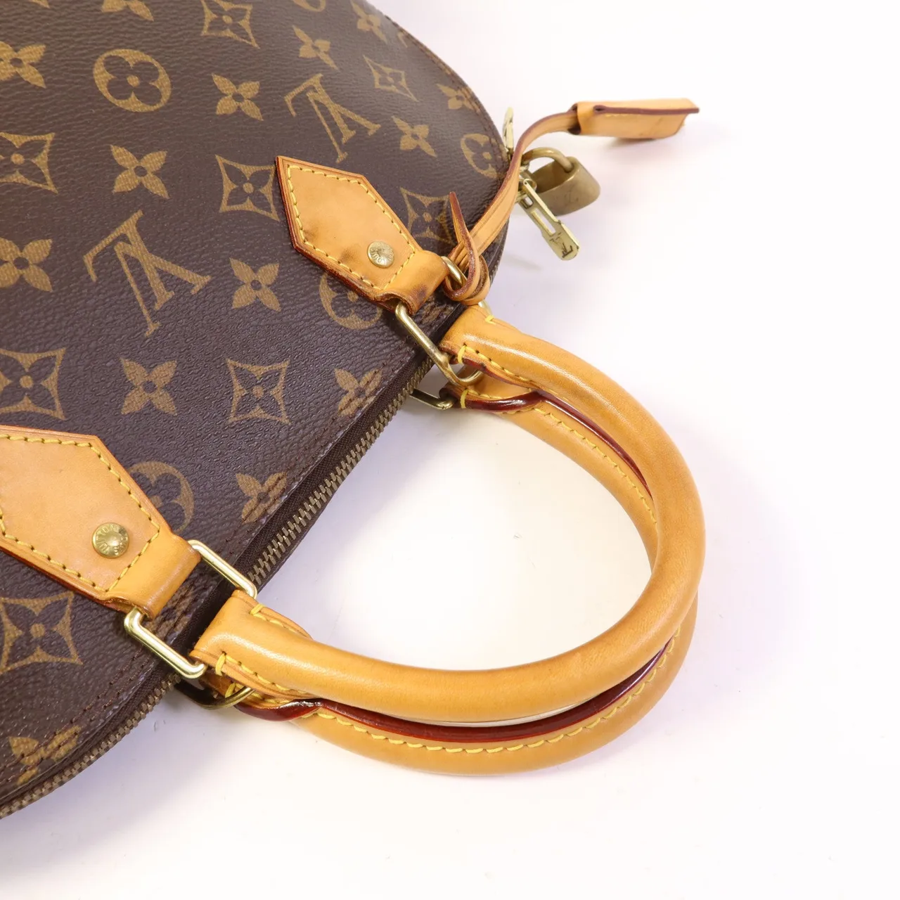 LOUIS VUITTON Alma M51130 手提包 塗層帆布 棕色 / Brown 塗層帆布 中古品A - 縮圖 5