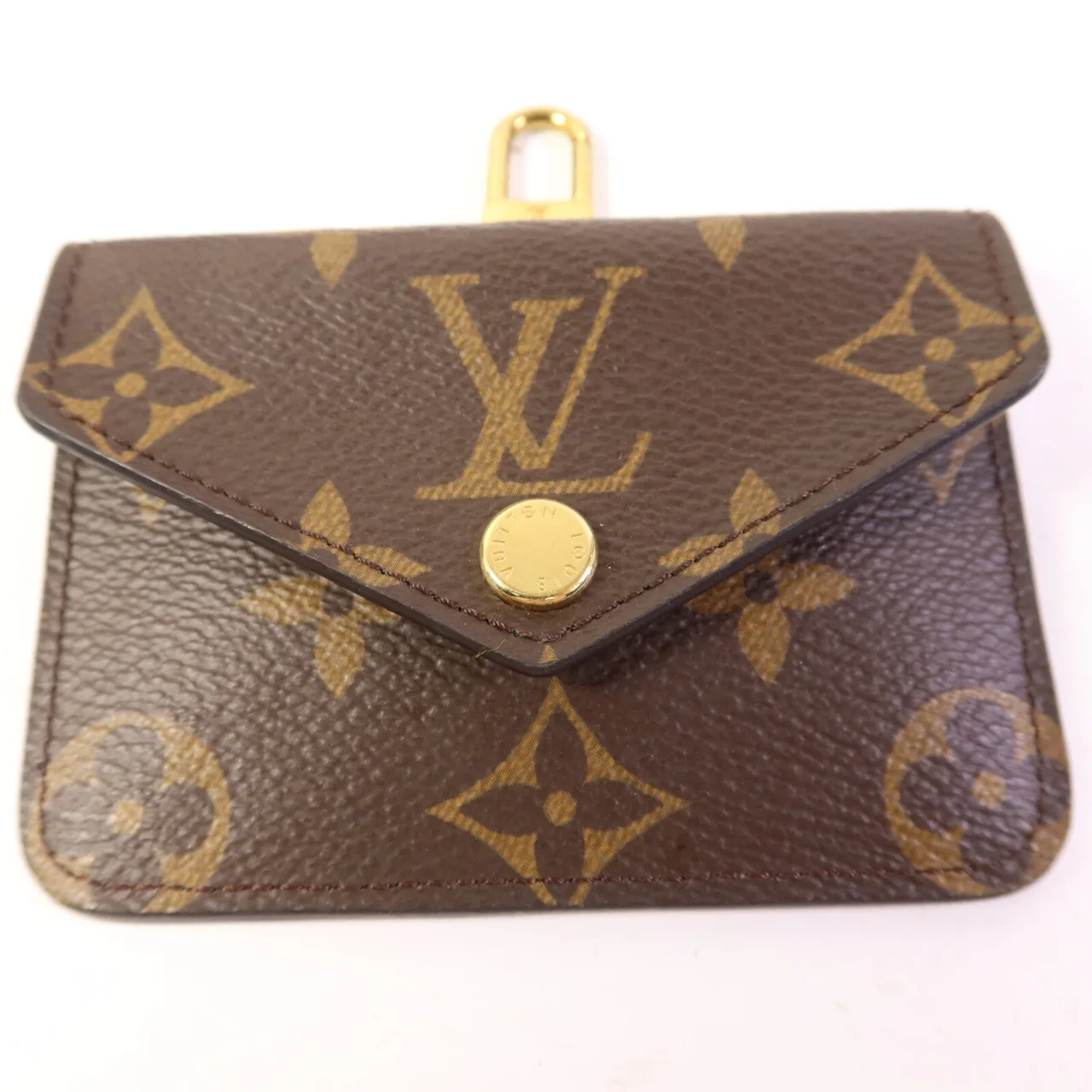 LOUIS VUITTON Felicie M80091 肩背包 塗層帆布 棕色 / 綠色 / Brown/Khaki 塗層帆布 中古品A - 縮圖 13