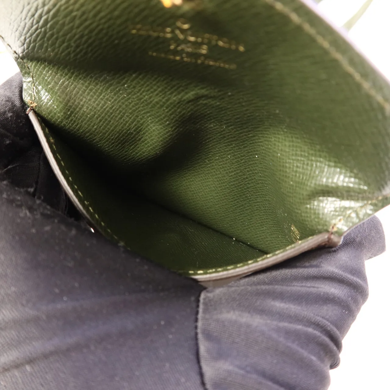 LOUIS VUITTON Felicie M80091 肩背包 塗層帆布 棕色 / 綠色 / Brown/Khaki 塗層帆布 中古品A - 縮圖 15