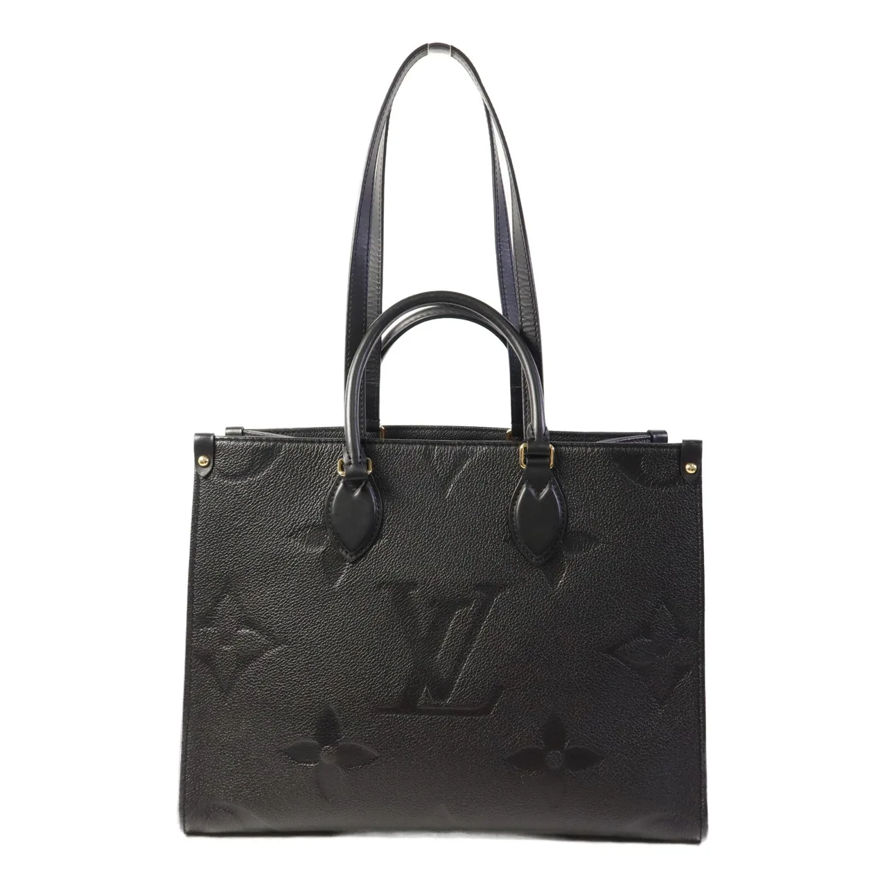 LOUIS VUITTON OnTheGo M45595 兩用包 牛皮 黑色 / Black