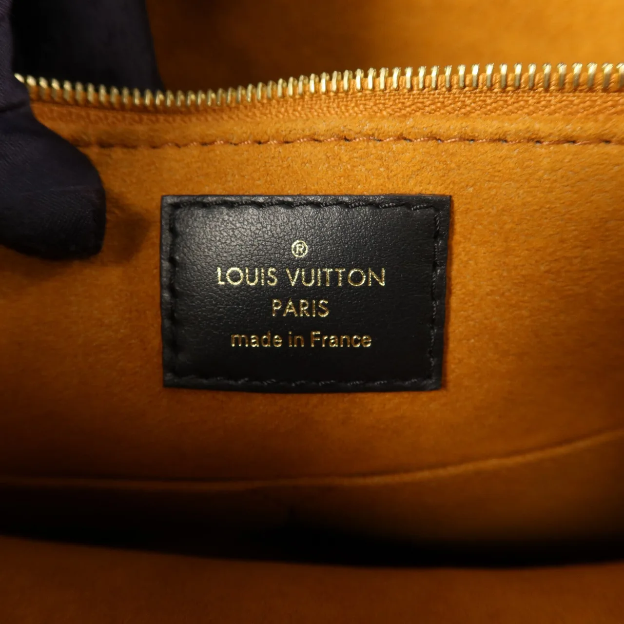 LOUIS VUITTON OnTheGo M45595 兩用包 牛皮 黑色 / Black 牛皮 中古品B - 縮圖 8