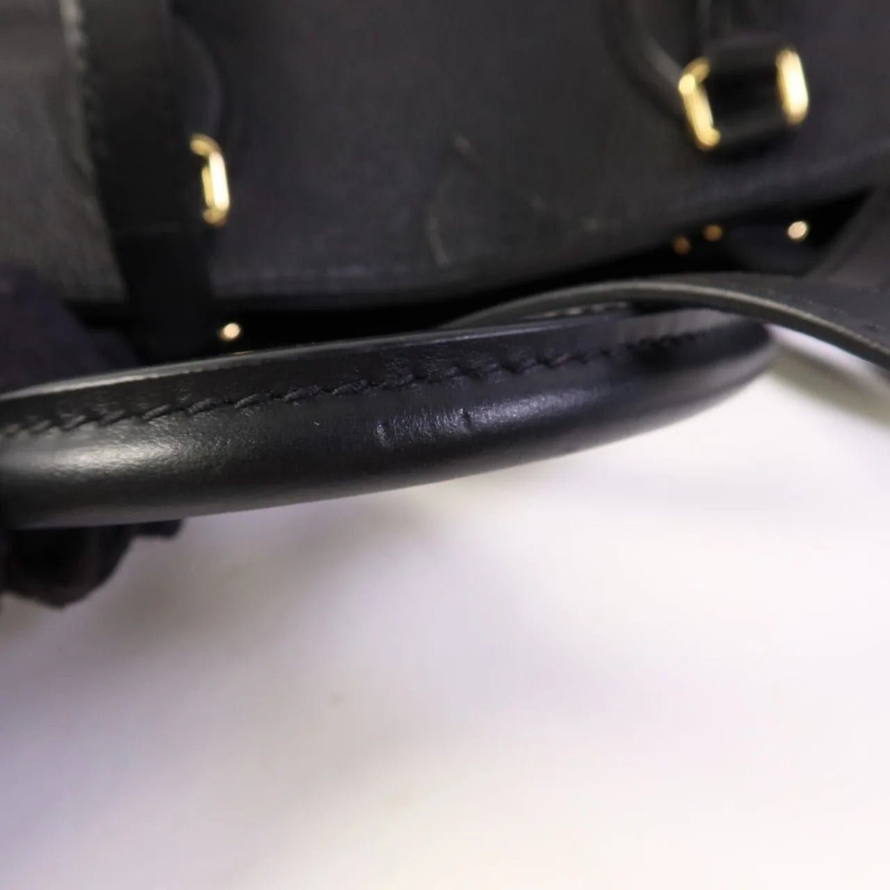 LOUIS VUITTON OnTheGo M45595 兩用包 牛皮 黑色 / Black 牛皮 中古品B - 縮圖 15