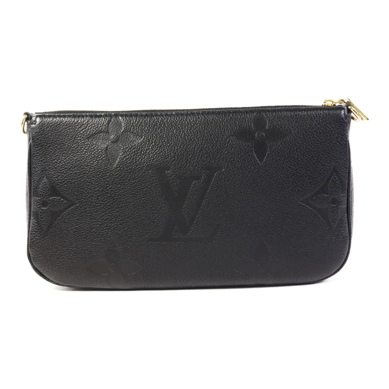LOUIS VUITTON Multi Pochette M80399 兩用包 牛皮 黑色 / Black 牛皮 中古品B - 縮圖 4