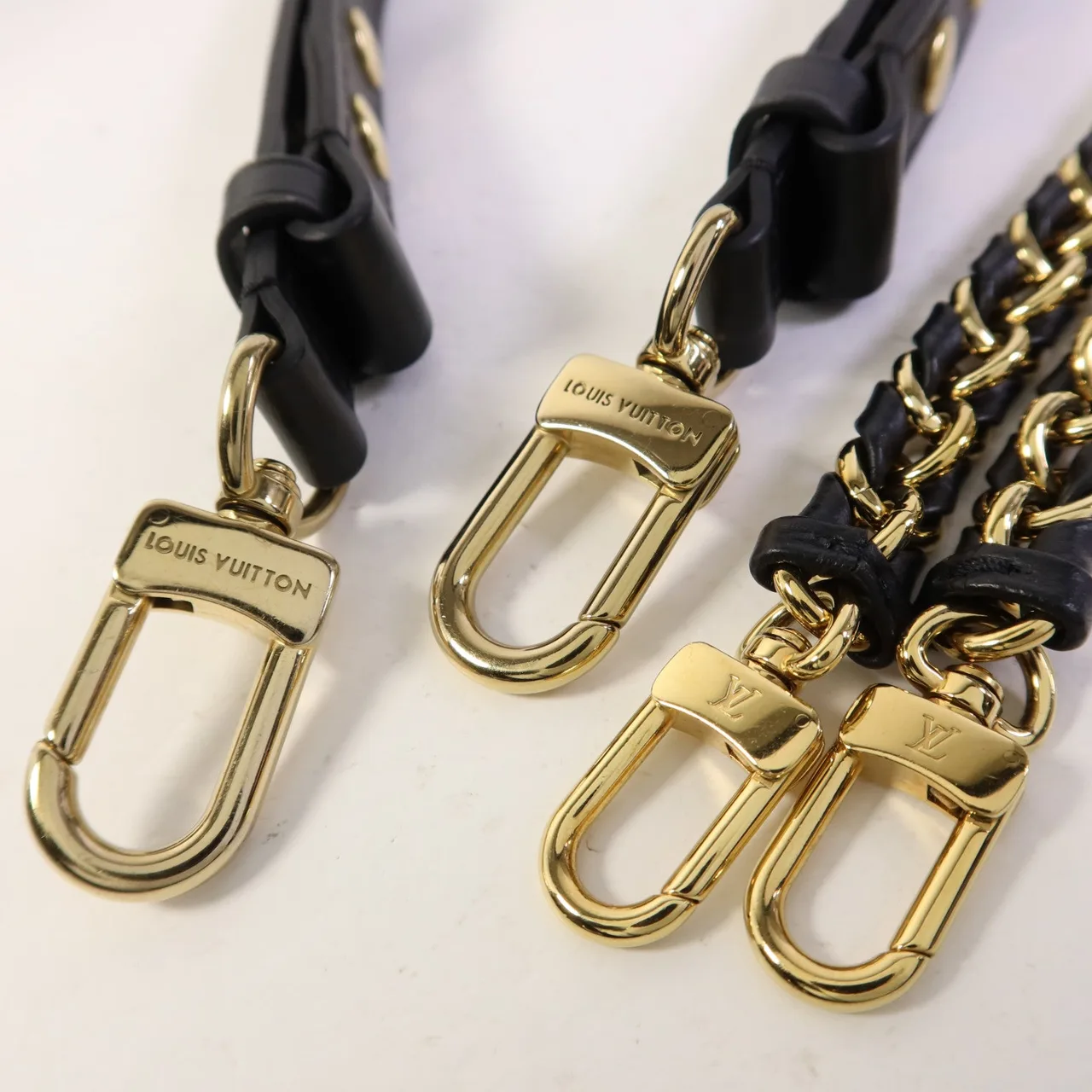 LOUIS VUITTON Multi Pochette M80399 兩用包 牛皮 黑色 / Black 牛皮 中古品B - 縮圖 9