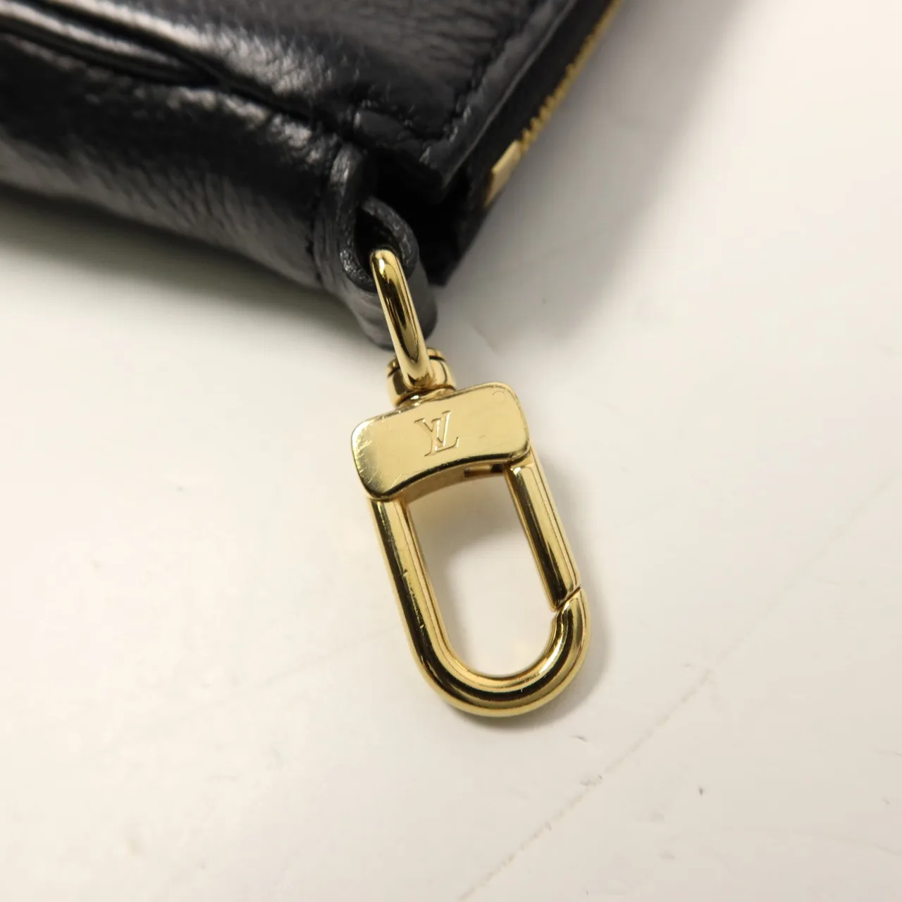 LOUIS VUITTON Multi Pochette M80399 兩用包 牛皮 黑色 / Black 牛皮 中古品B - 縮圖 10