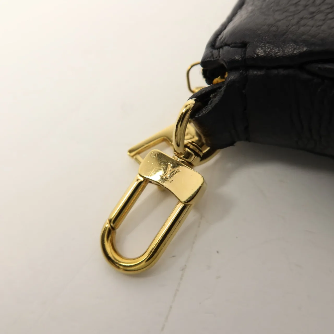 LOUIS VUITTON Multi Pochette M80399 兩用包 牛皮 黑色 / Black 牛皮 中古品B - 縮圖 11